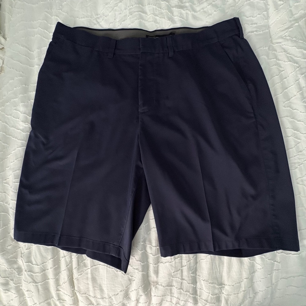 Skechers GoGolf Shorts Mens 40 Navy Blue Performance Stretch MSH2